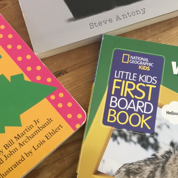 Board Books Lot 3 Panda Nat Geo Chicka Boom Alpha - Picture 12 of 14